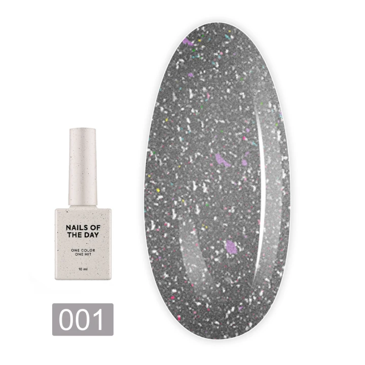 База NailSofTheDay Reflective світловідбивна 10 мл (001)