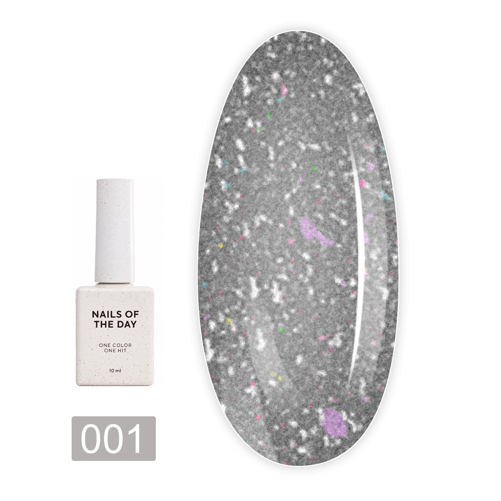 База NailSofTheDay Reflective світловідбивна 10 мл (001)
