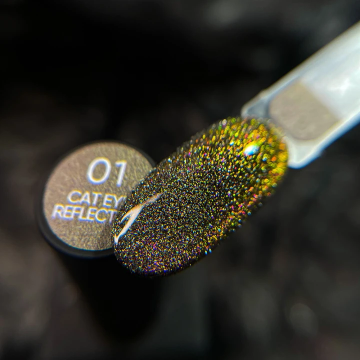 Гель-лак NailSofTheDay Cat Eye Reflective 10 мл (01)
