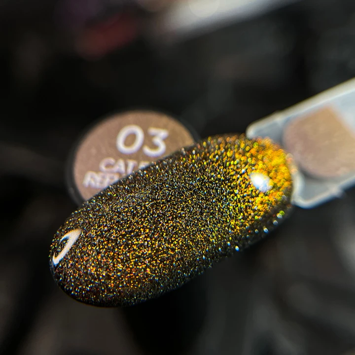 Гель лак NailSofTheDay Cat Eye Reflective 10 мл (03)
