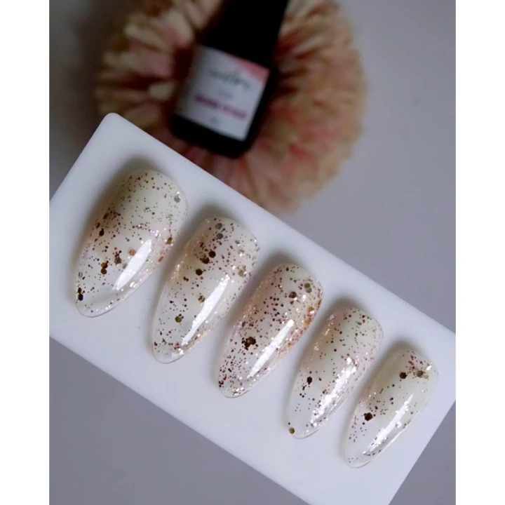 Топ NailApex Rose Gold Top Gel 15 мл
