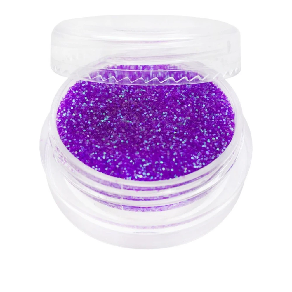 Глиттер в баночке (сиреневый)