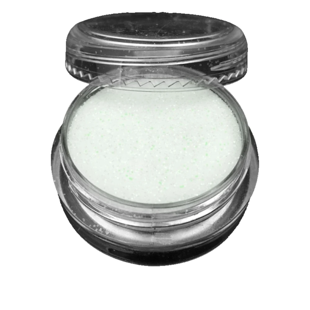 Глиттер в баночке (зеленый хамелеон)