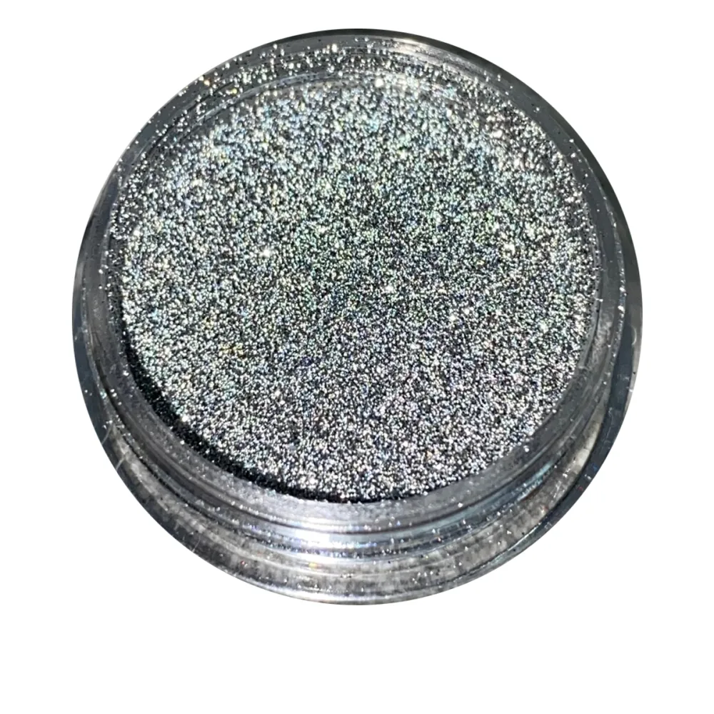 Пісок в баночці NailApex світловідбівний (01)