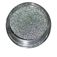 Пісок в баночці NailApex світловідбівний (01)