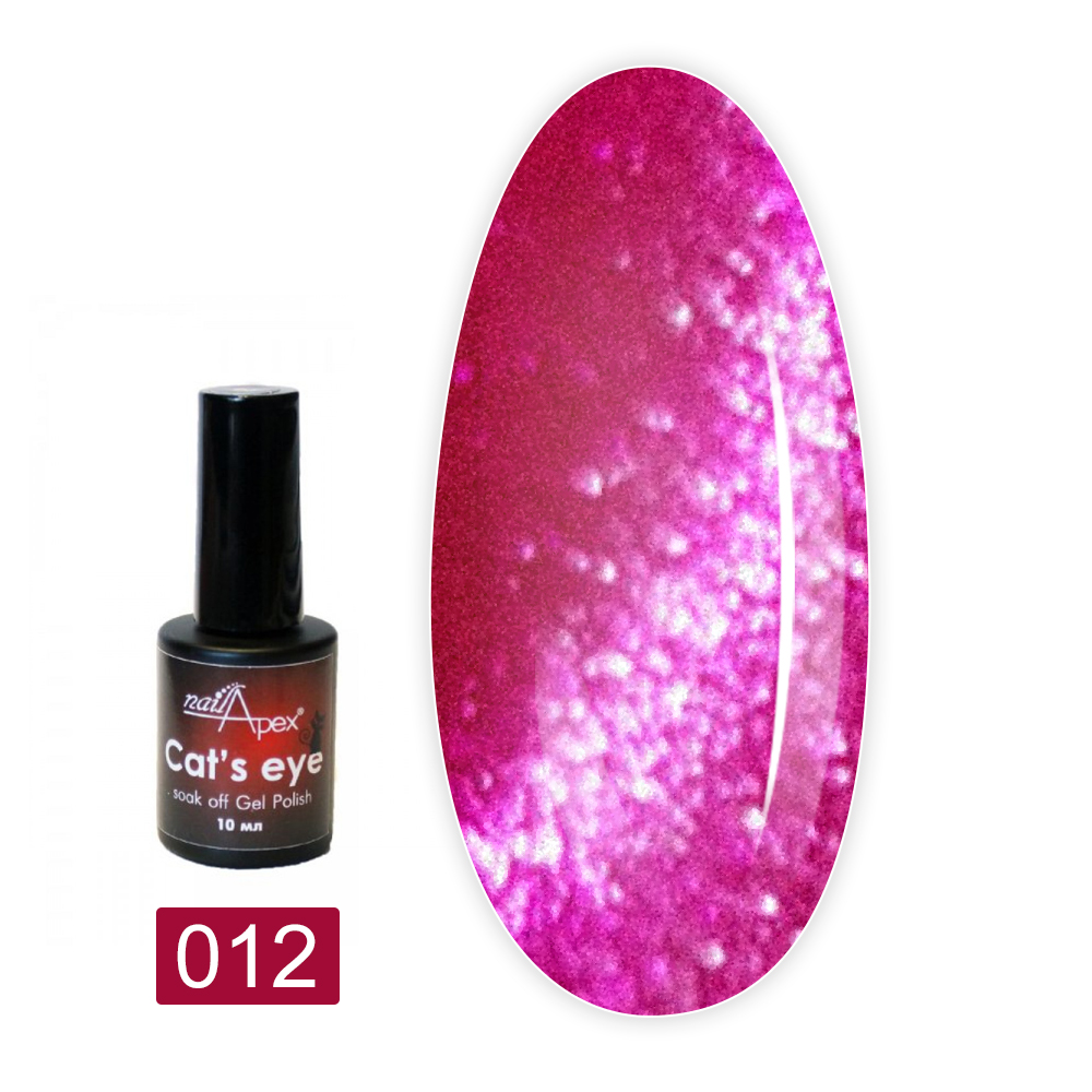Гель лак NailApex Cat`s eye 10 мл (12)