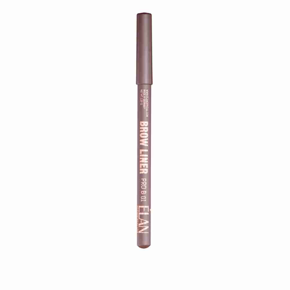 Олівець пудровий для брів Elan Brow Liner PRO (01 Medium Brown)