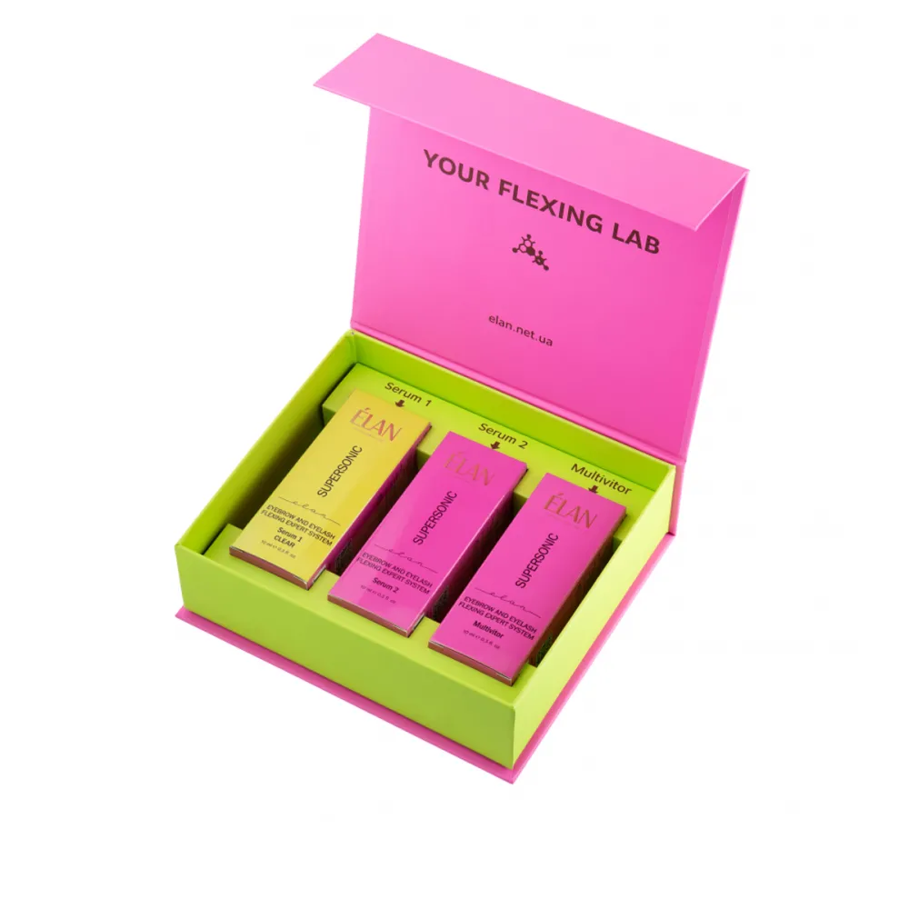 Коробка для Эксперт-системы флексинга бровей и ресниц Elan SUPERSONIC