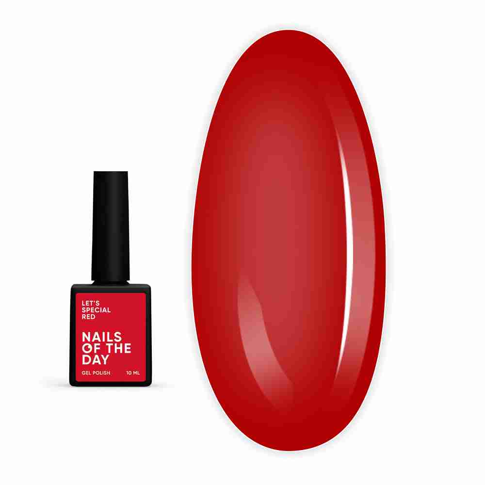 Гель-лак NailSofTheDay Let`s Special Red 10 мл