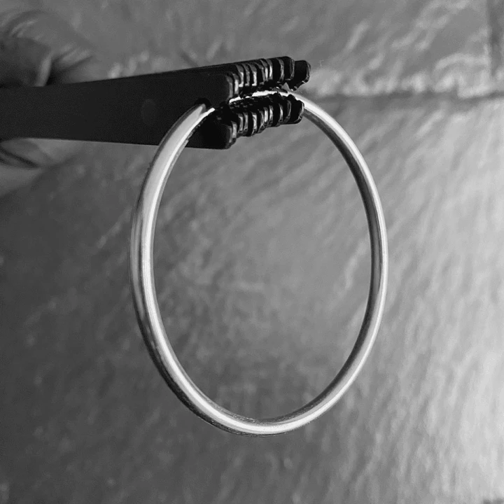 Палитра-веер NailSofTheDay Овальная черная (Chick-Chick (25 цветов) без кольца)