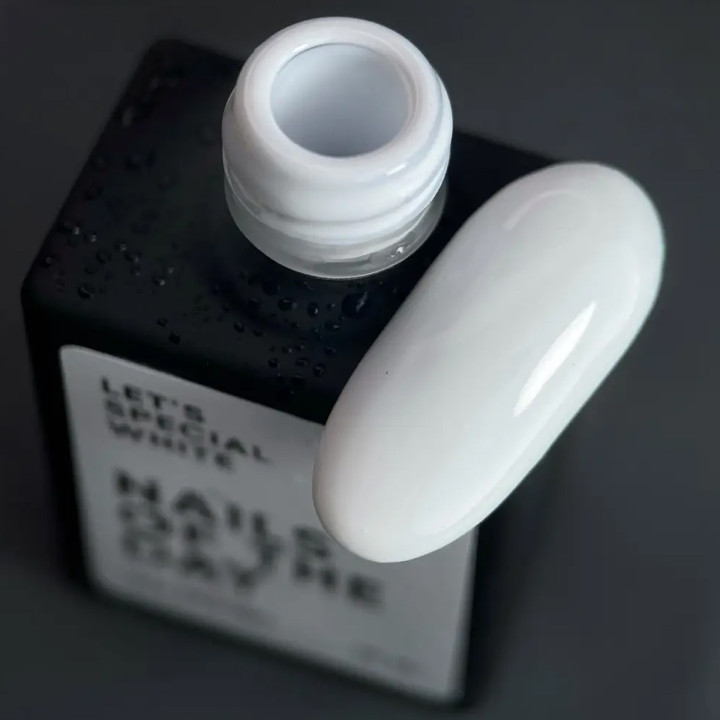 Гель лак NailSofTheDay Let`s Spetial White 10 мл