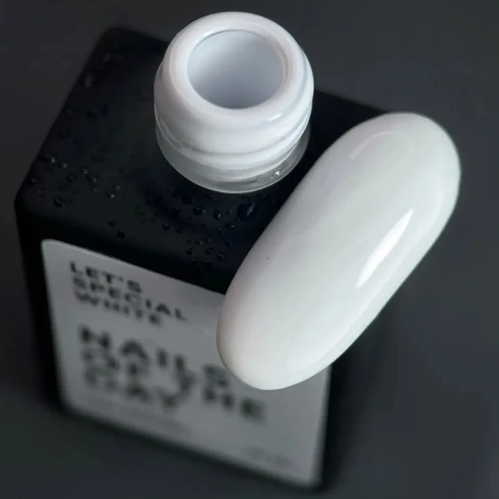 Гель лак NailSofTheDay Let`s Spetial White 10 мл