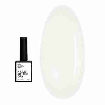 Гель-лак NailSofTheDay Let`s Spetial White 10 мл 