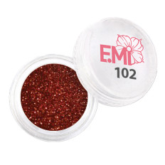 Пыль однотонная Металлик Emi (102)