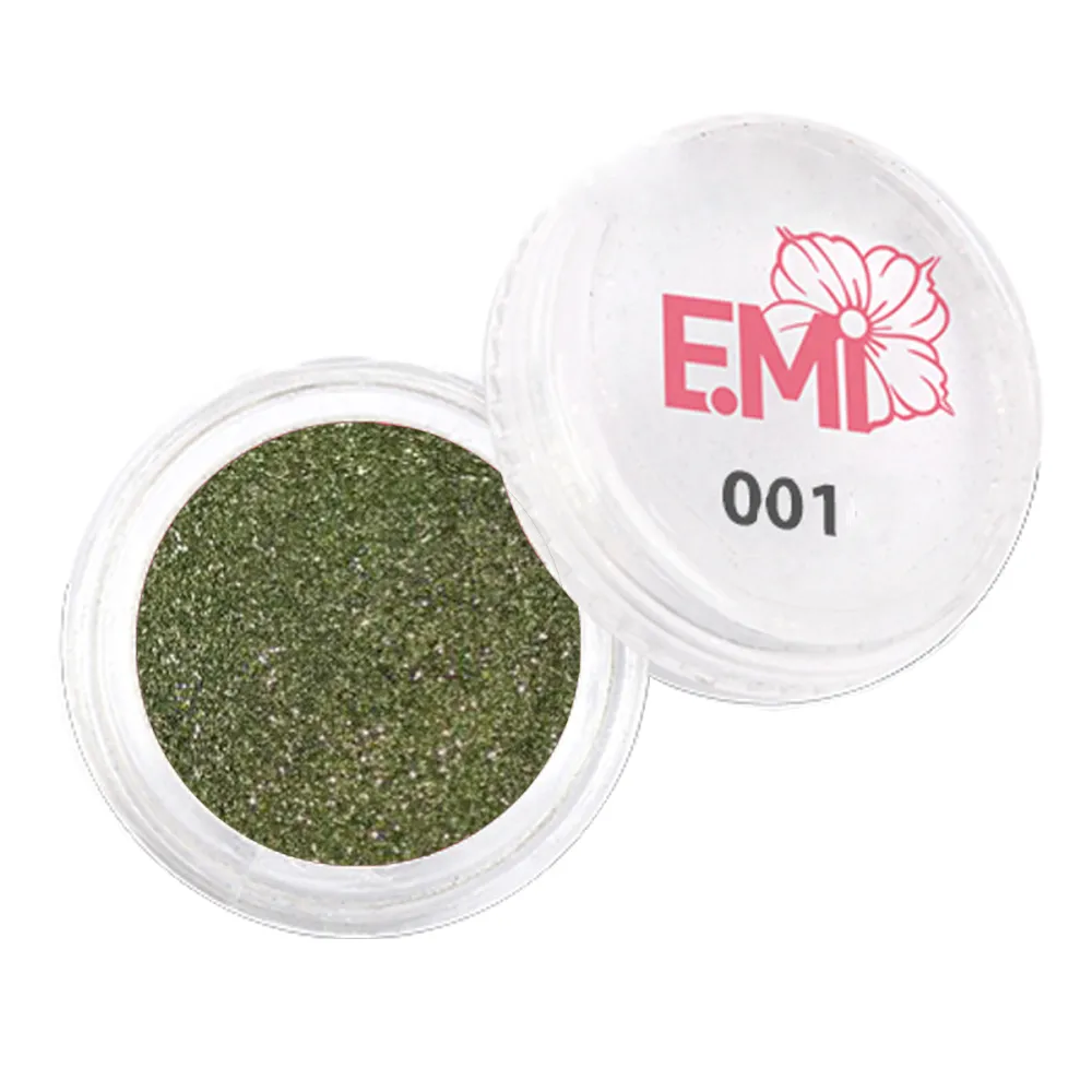 Пыль однотонная Металлик Emi (001)