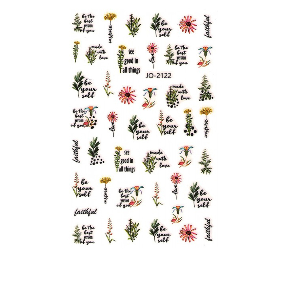 Наклейка для ногтей mArt (JO2122)