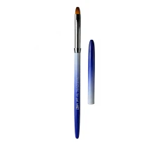 Кисточка голуба с колпачком mArt гель овал (№6)