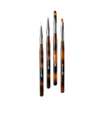 Кисть набор 4шт mArt коричневый