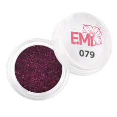 Пыль однотонная Металлик Emi (079)