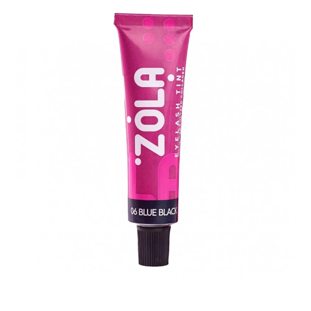 Краска для бровей с коллагеном Zola Tint With Collagen 15 мл (06 Сине-черная)