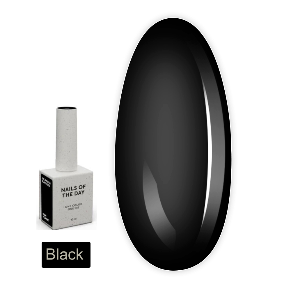 Гель-лак NailSofTheDay Let`s Special Black 10 мл