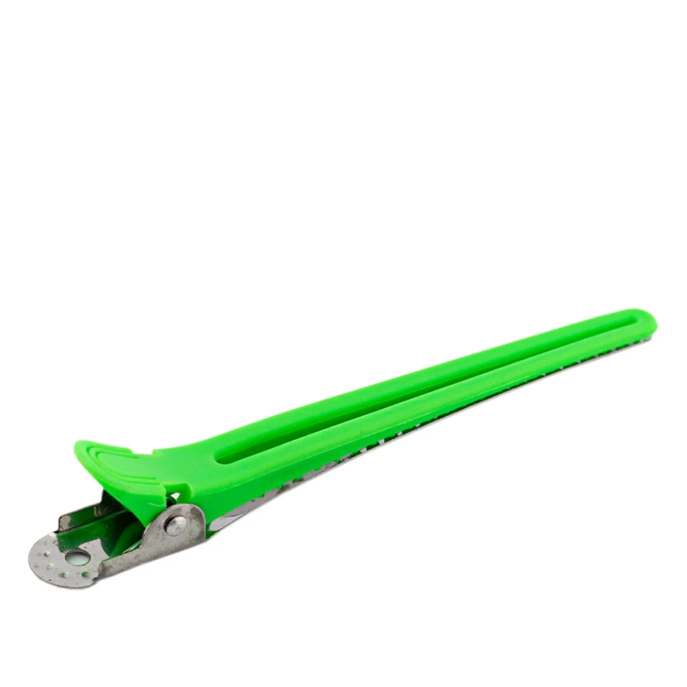 Зажимы для волос металлические цветные 1 шт (цвета в ассортименте)