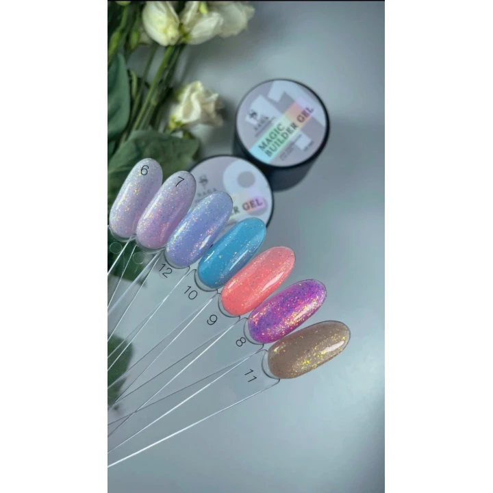 Гель для наращивания Saga Builder Gel Magic 15 мл (008)