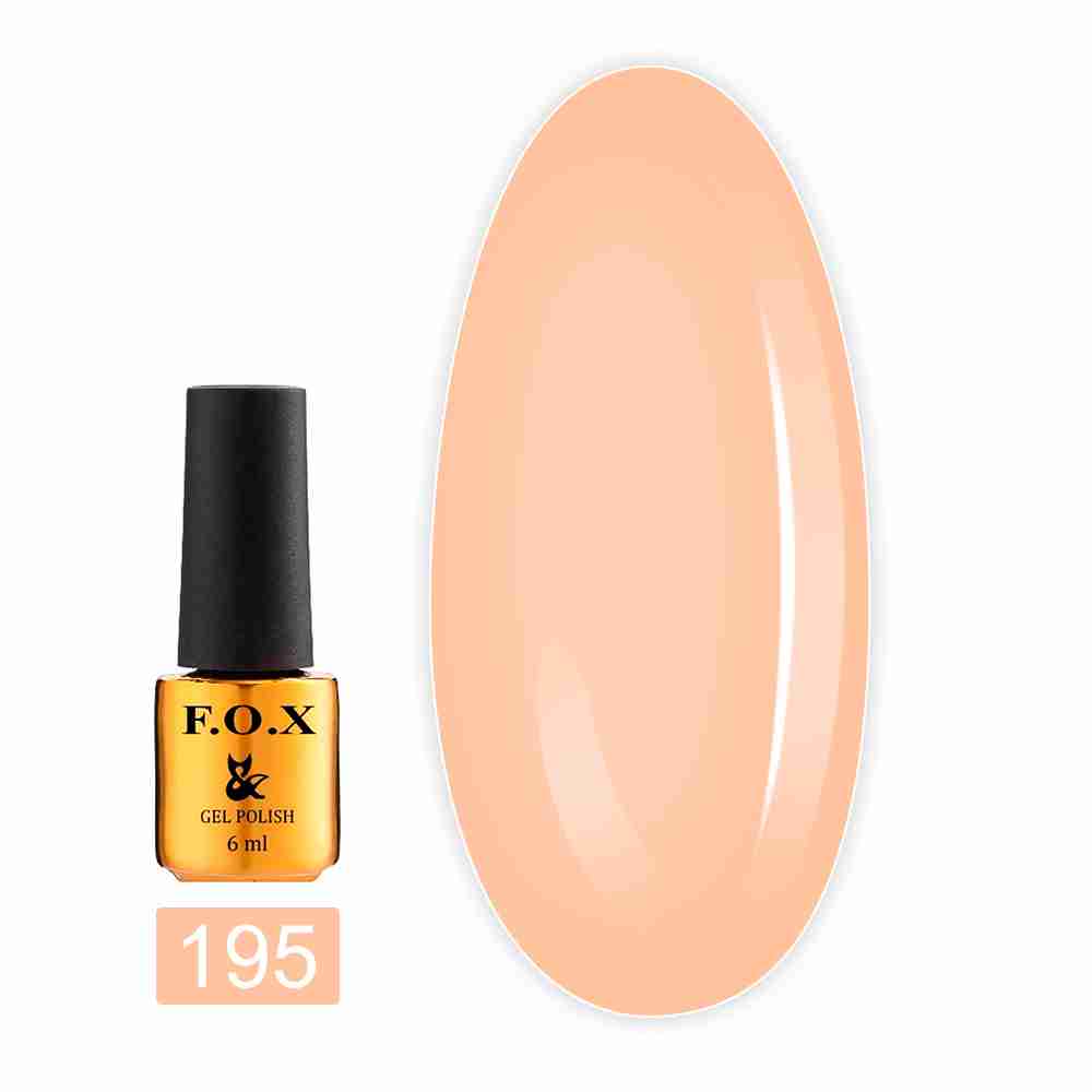 Гель-лак FOX Gold Pigment 6 мл (195)