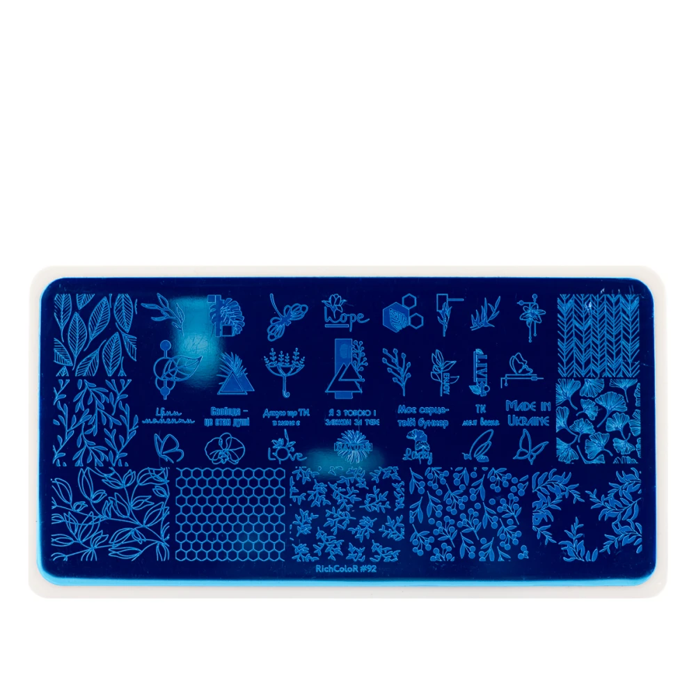 Пластина для стемпинга RichColor (092)