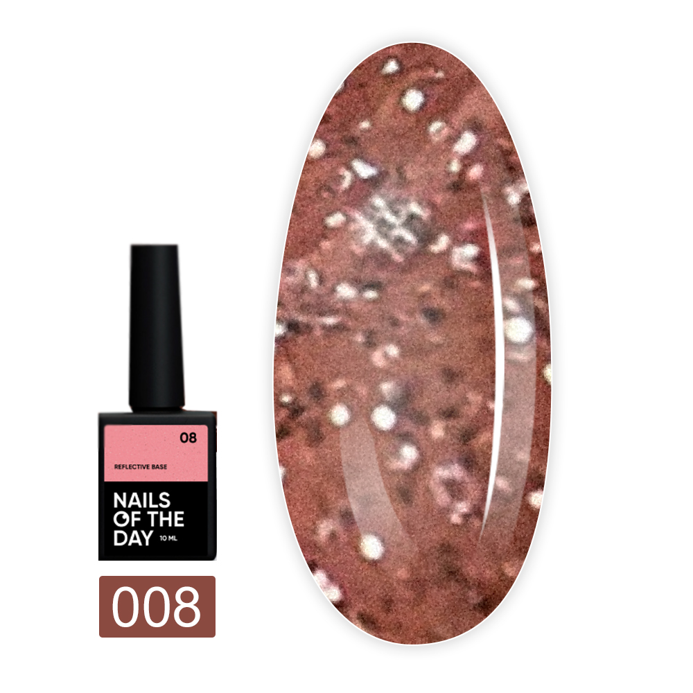 База NailSofTheDay Reflective 10 мл (008)