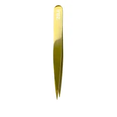 Пинцет профессиональный для бровей Zola Gold (точечный)