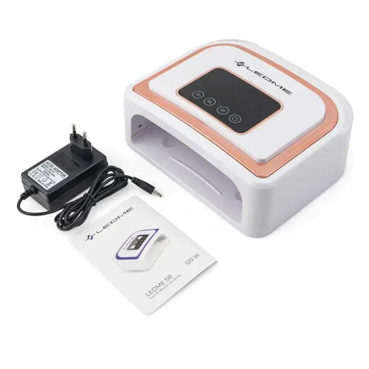 Лампа LED/UV гібрид LEDME 5B 120W з акумклятором (Bronze)