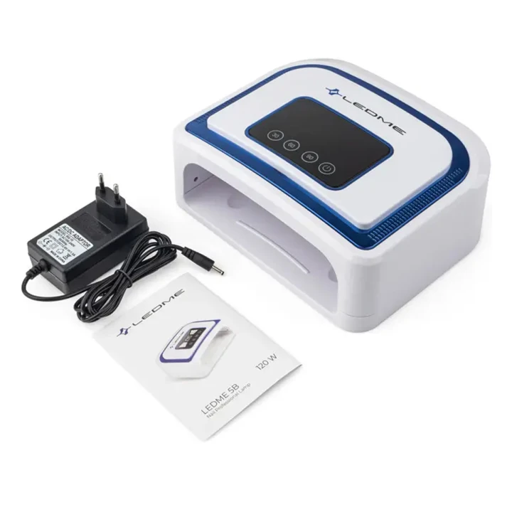 Лампа LED/UV гибрид LEDME 5B 120W с аккумулятором (Blue)