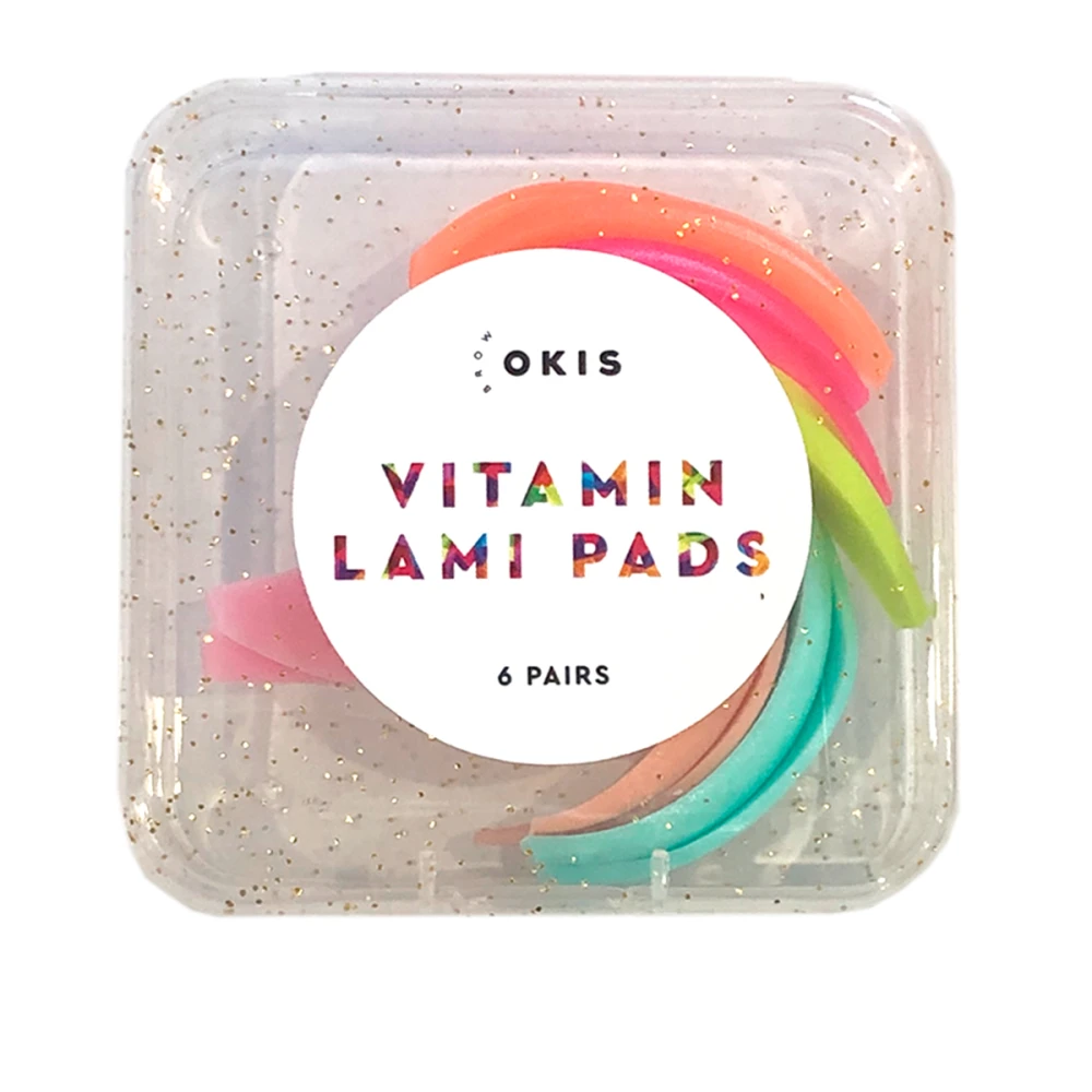 Набор валиков для ламинирования Vitamin Lami Pads 6 пар (L)