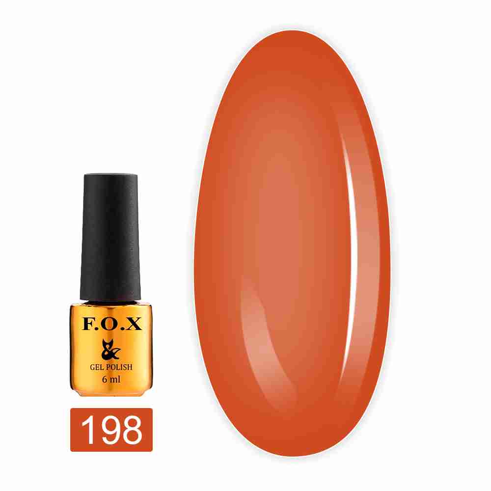 Гель-лак FOX Gold Pigment 6 мл (198)