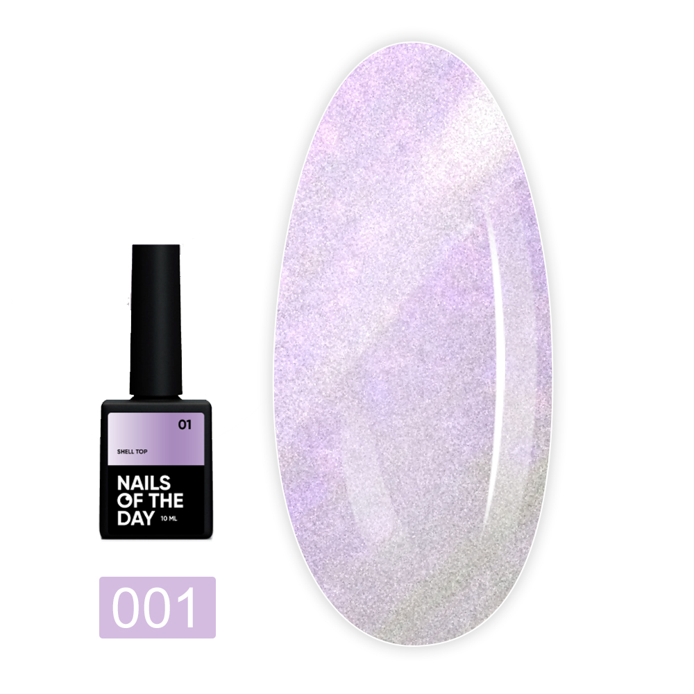 Топ NailSofTheDay Shell 10 мл (01)
