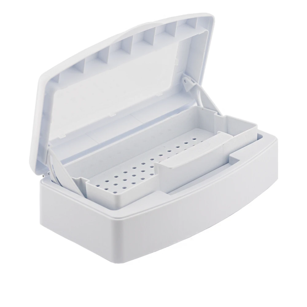 Контейнер для стерилизации инструмента с окошком (белый)