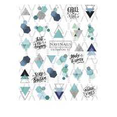 Слайдер DreamNails UltraFoil (017 срібло)