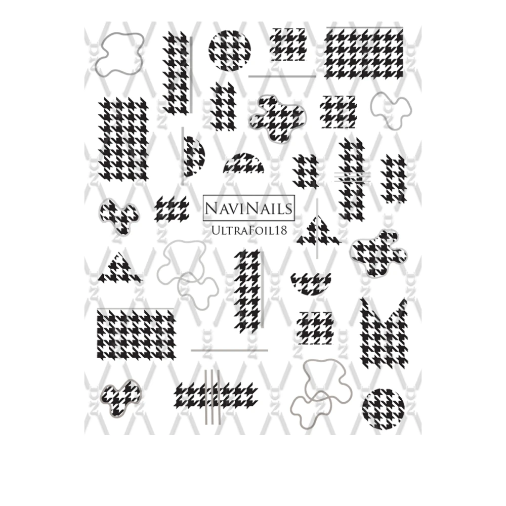 Слайдер DreamNails UltraFoil (018 серебро)