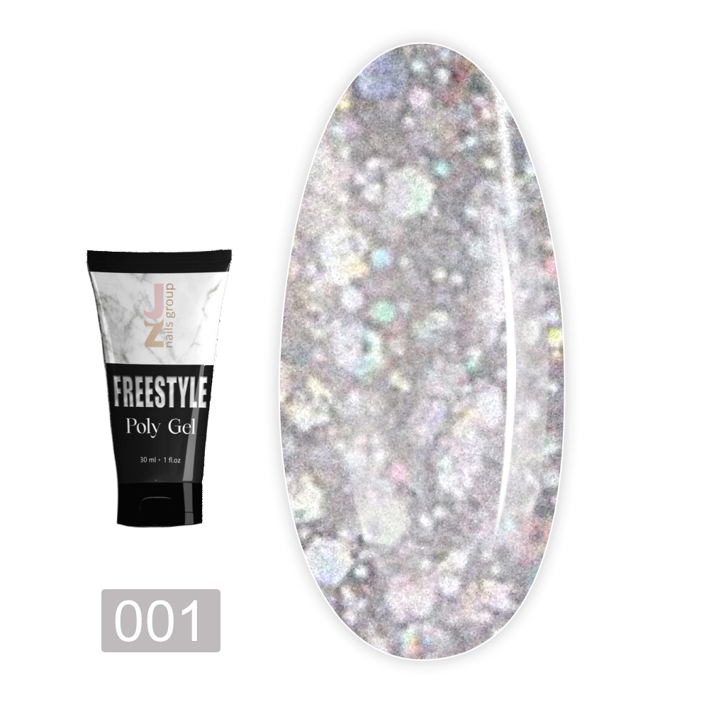 Гель JZ Poly Gel Freestyle 30 мл (01)