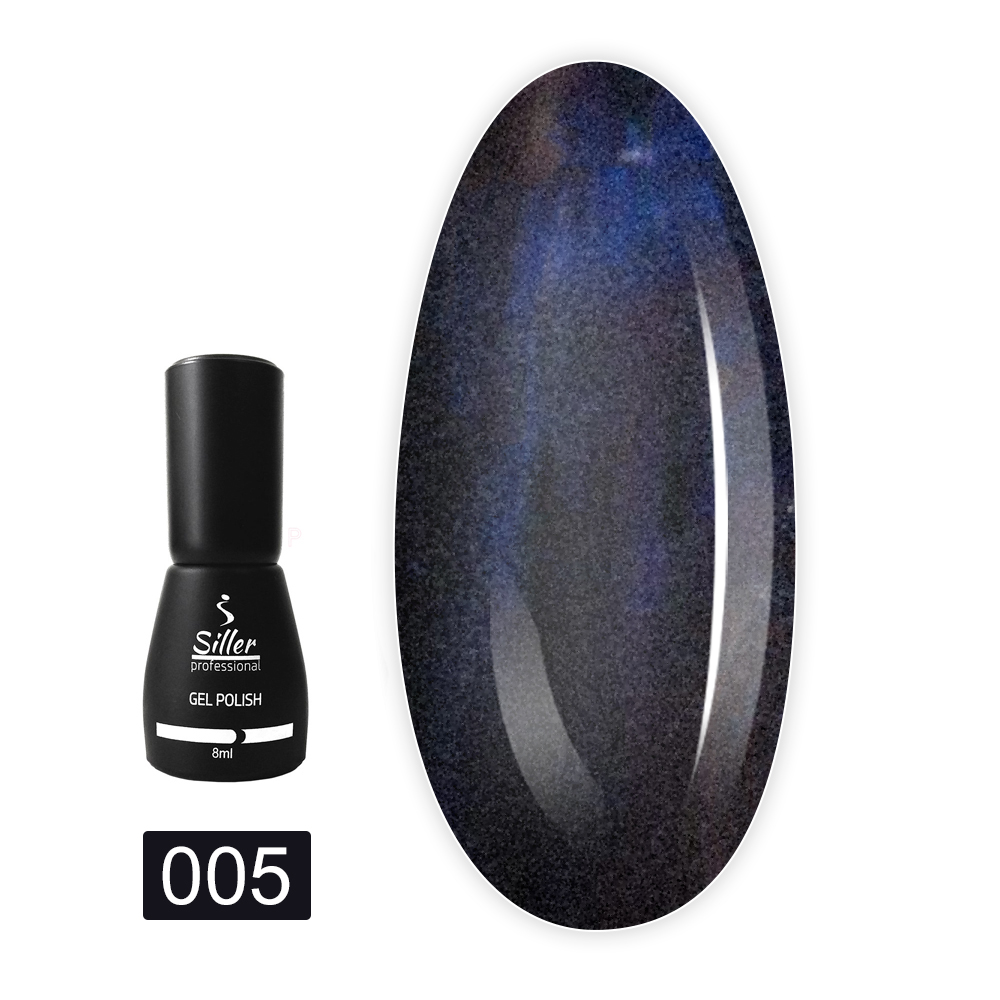Гель лак Siller Cat Eyes 8 мл (старый дизайн) (005)