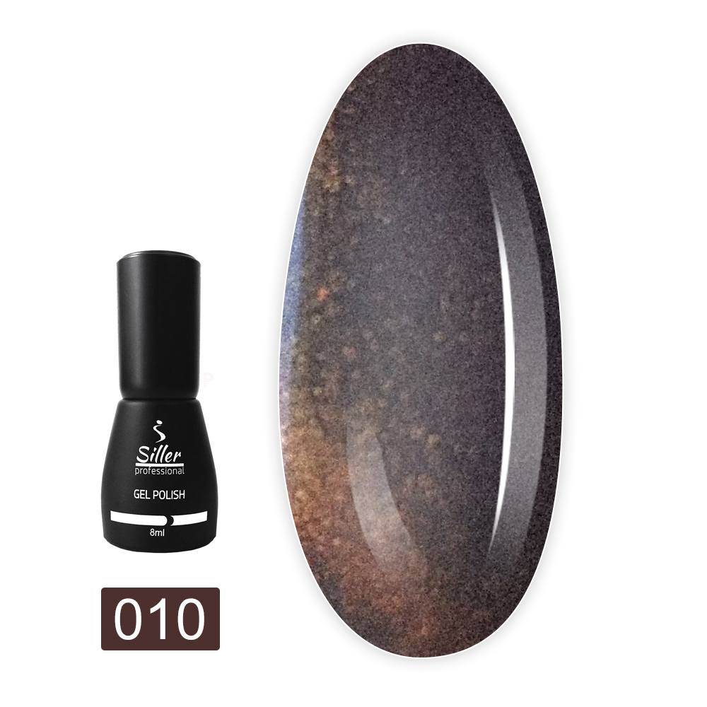 Гель лак Siller Cat Eyes 8 мл (старый дизайн) (010)