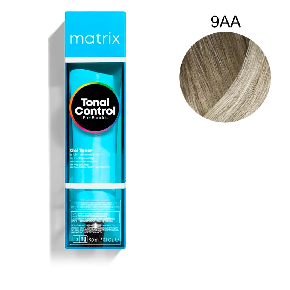 Тонер для волос Matrix Tonal Control 90 мл (9AA (светлый пепельный блондин))