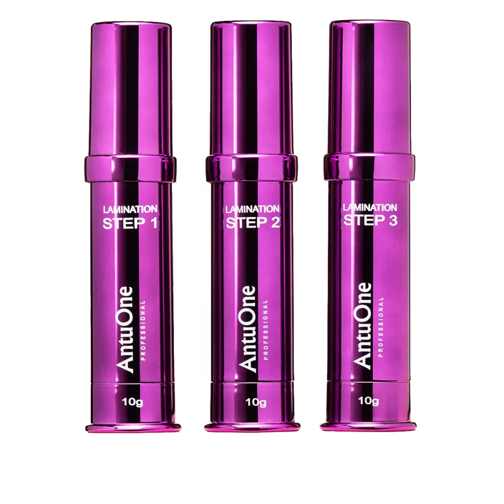 Состав для ламинирования ресниц и бровей AntuOne step 1 + step 2 + step 3