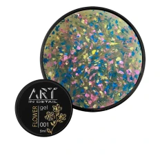 Гель ART In Detail Flower Gel с сухоцветами 5 мл (001)