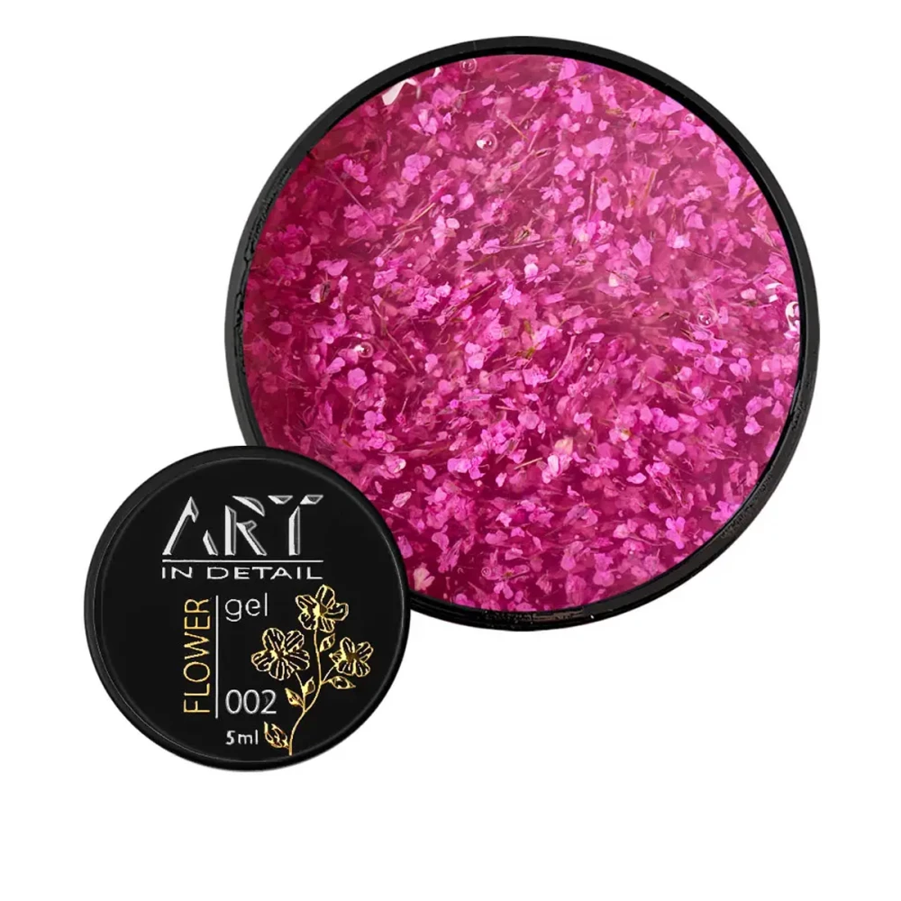 Гель ART In Detail Flower Gel с сухоцветами 5 мл (002)