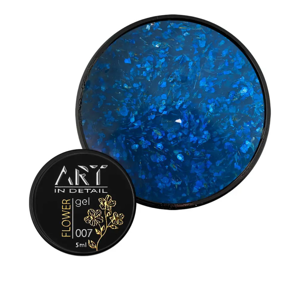 Гель ART In Detail Flower Gel с сухоцветами 5 мл (007)