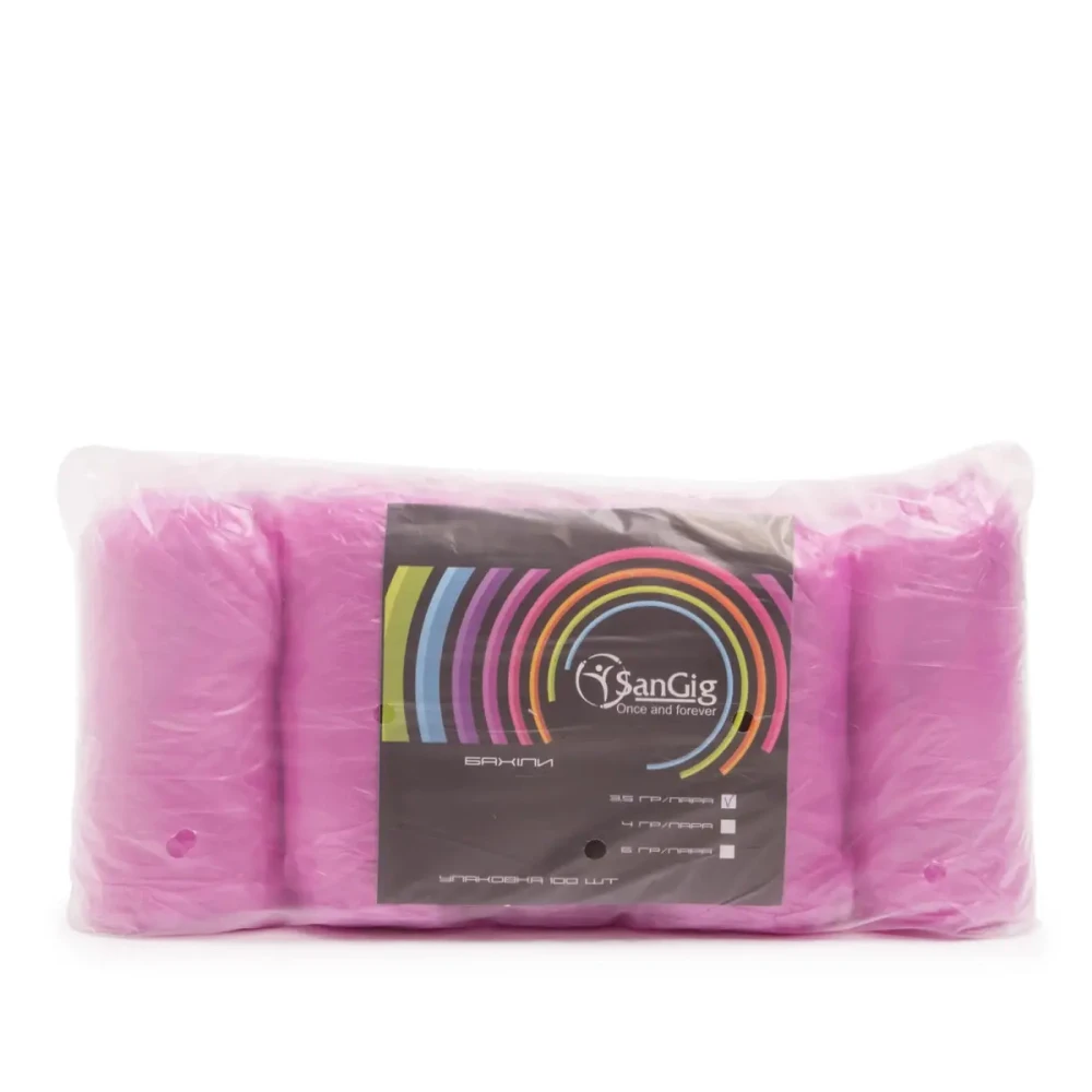 Бахилы SanGig 100шт (Розовый)