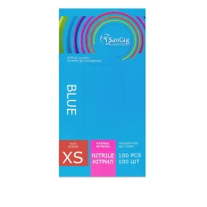 Перчатки Нитриловые Голубые SanGig (XS)