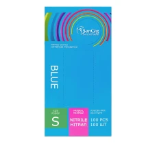 Перчатки Нитриловые Голубые SanGig (S)